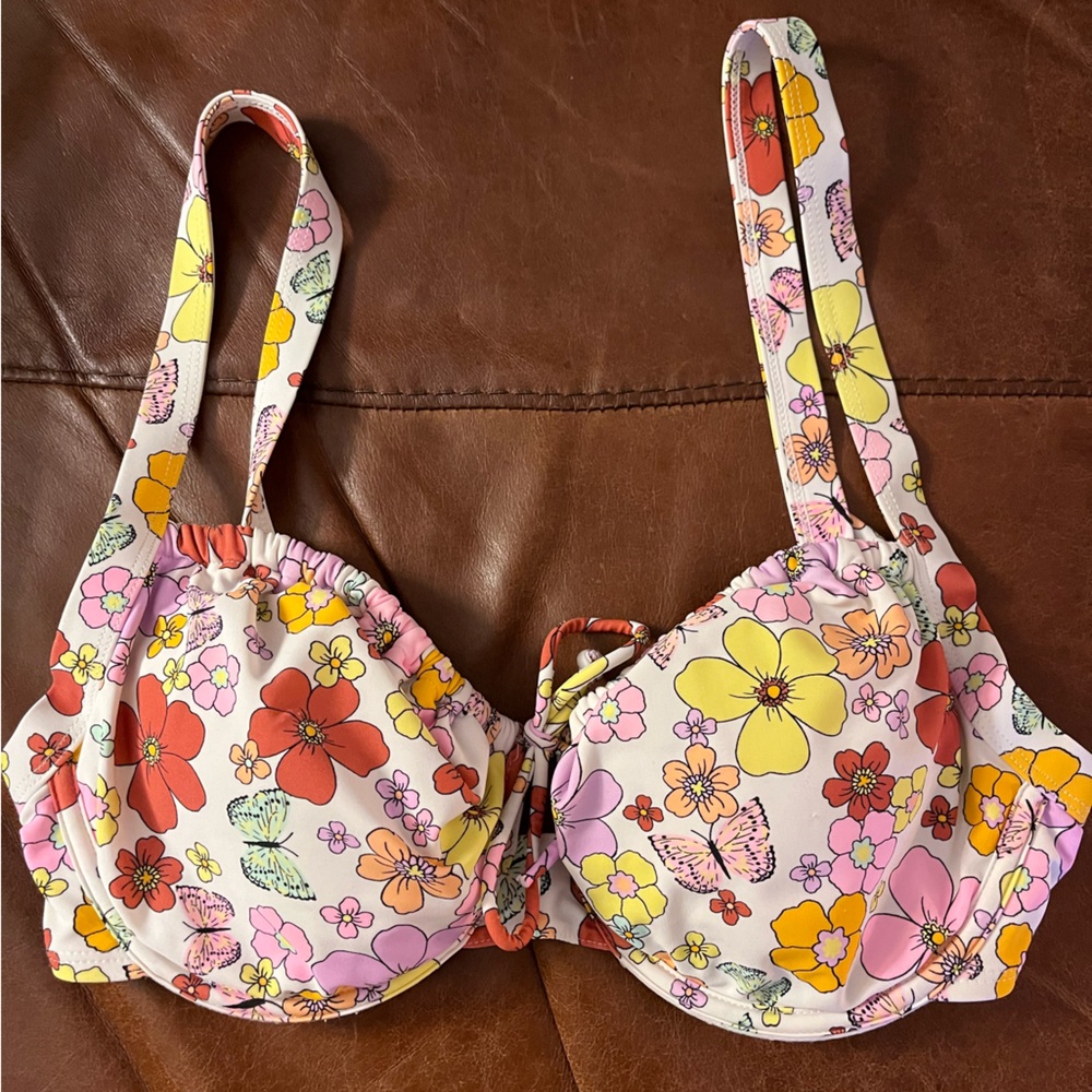 2-Piece California Waves Floral Swim Set